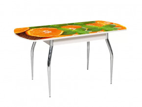 Стол обеденный Грация-2 1550 раздвижной фотопечать #90071410 в Тюмени - mebel-tymen.ru | фото