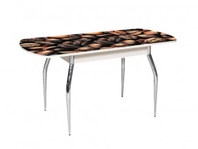 Стол обеденный Грация-2 1550 раздвижной фотопечать Панель-23 в Тюмени - mebel-tymen.ru | фото