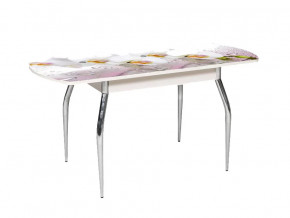 Стол обеденный Грация-2 1550 раздвижной фотопечать R 008 в Тюмени - mebel-tymen.ru | фото