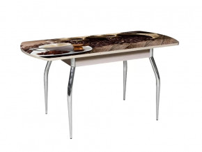 Стол обеденный Грация-2 1550 раздвижной фотопечать R 012 в Тюмени - mebel-tymen.ru | фото