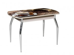 Стол обеденный Грация раздвижной фотопечать Кофе-Беленный дуб R 012 в Тюмени - mebel-tymen.ru | фото