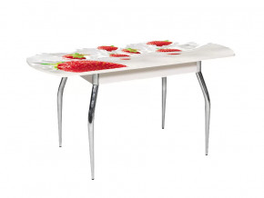 Стол обеденный Грация раздвижной фотопечать R 039 в Тюмени - mebel-tymen.ru | фото