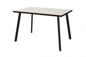 Стол обеденный Хагген, 1100*750 мм, шелковый камень/металл венге в Тюмени - mebel-tymen.ru | фото