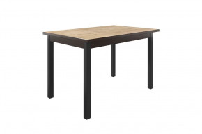 Стол обеденный Квант, 1200*800 мм, дуб бунратти/венге/черный в Тюмени - mebel-tymen.ru | фото