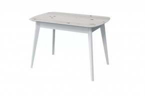 Стол обеденный Прайм, бискайская сосна/белый в Тюмени - mebel-tymen.ru | фото