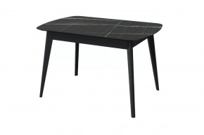 Стол обеденный Прайм, черный тунис/черный в Тюмени - mebel-tymen.ru | фото