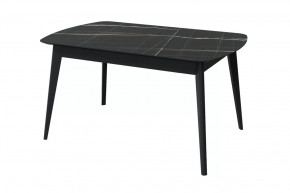 Стол обеденный Прайм, черный тунис/черный в Тюмени - mebel-tymen.ru | фото