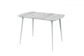 Стол обеденный Прайм Лайт, Бискайская сосна/белый в Тюмени - mebel-tymen.ru | фото