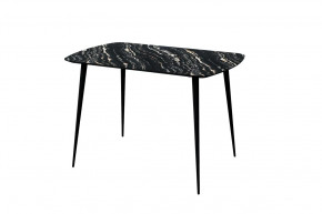 Стол обеденный Прайм Лайт, Луанда/черный в Тюмени - mebel-tymen.ru | фото