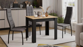 Стол обеденный «Промо» тип 1 Черный, Дуб Крафт золотой в Тюмени - mebel-tymen.ru | фото