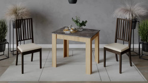 Стол обеденный «Промо» тип 1 Дуб Крафт золотой/Ателье темное в Тюмени - mebel-tymen.ru | фото