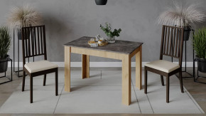 Стол обеденный «Промо» тип 2 Дуб Крафт золотой/Ателье темное в Тюмени - mebel-tymen.ru | фото