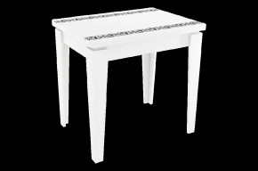 Стол обеденный раскладной Фантазия белый в Тюмени - mebel-tymen.ru | фото