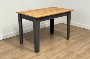 Стол обеденный раздвижной Цезарь дуб крафт золотой/графит в Тюмени - mebel-tymen.ru | фото