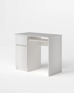 Стол Охта 1.2 левый Белый гладкий в Тюмени - mebel-tymen.ru | фото