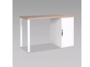 Стол письменный 120x75x55 ИНГАР 1/ДВ/T дуб беленый/белый в Тюмени - mebel-tymen.ru | фото