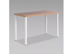 Стол письменный 120x75x55 Ингар 1/ТТ дуб беленый/белый в Тюмени - mebel-tymen.ru | фото