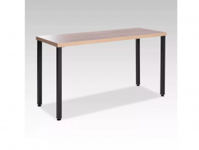 Стол письменный 140x75x55 Ингар 2/ТТ дуб беленый/черный в Тюмени - mebel-tymen.ru | фото