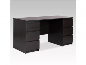 Стол письменный 6 ящиков 151х65 Кастор Дуб Венге в Тюмени - mebel-tymen.ru | фото