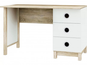 Стол письменный Амиго-1 Секция-4 Дуб сонома/Белый в Тюмени - mebel-tymen.ru | фото
