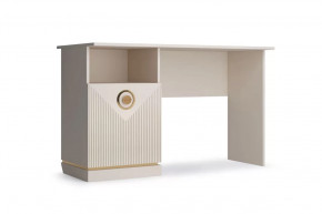 Стол письменный "Капри" Сатин/Сатин в Тюмени - mebel-tymen.ru | фото