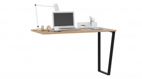 Стол письменный «Порто» Графит, Яблоня Беллуно в Тюмени - mebel-tymen.ru | фото