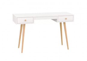 Стол письменный с 2ящ. (арт.6-01105) (ш1200*г450*в740мм), ЛДСП Белый в Тюмени - mebel-tymen.ru | фото
