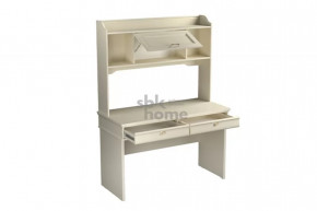 Стол письменный Сиена с надстройкой, береза бежевая в Тюмени - mebel-tymen.ru | фото