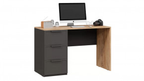 Стол письменный «Стелла» Тип 1 Серый вулкан, Фон Серый, Яблоня Беллуно в Тюмени - mebel-tymen.ru | фото