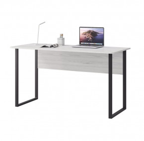 Стол письменный Стич, ясень анкор светлый/металл венге в Тюмени - mebel-tymen.ru | фото