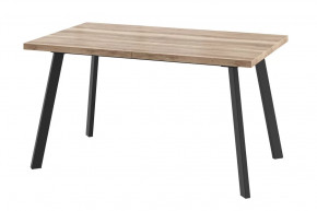 Стол раздвижной Borg-140, дуб каньон/черный в Тюмени - mebel-tymen.ru | фото