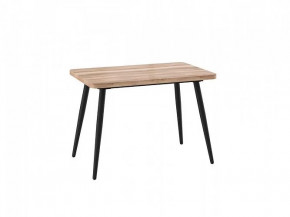 Стол раздвижной Borg radial-110, дуб каньон/черный в Тюмени - mebel-tymen.ru | фото