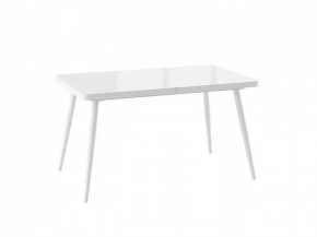 Стол раздвижной Borg radial-140, оптивайт белый/белый в Тюмени - mebel-tymen.ru | фото