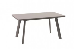 Стол раздвижной LEON LUX RADIAL-160(1600(2050)*900мм), Стекло/ЛДСП Капучино МАТТЕЛЮКС, металл Капучино в Тюмени - mebel-tymen.ru | фото