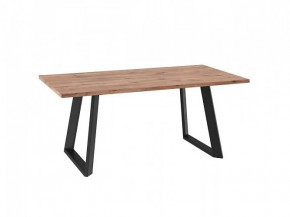 Стол раздвижной LOFT LUX-180, дуб веллингтон/черный в Тюмени - mebel-tymen.ru | фото