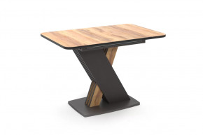 Стол раздвижной НЕАПОЛЬ В1 (1100/1500*700*750мм), пластик Дуб Вотан/ЛДСП, ЛДСП бодега т.- дуб вотан в Тюмени - mebel-tymen.ru | фото