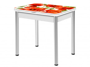 Стол раздвижной Ника опоры круглые хром #101142985 в Тюмени - mebel-tymen.ru | фото