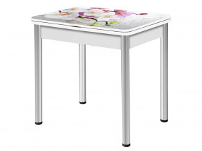 Стол раздвижной Ника опоры круглые хром #127677917 в Тюмени - mebel-tymen.ru | фото