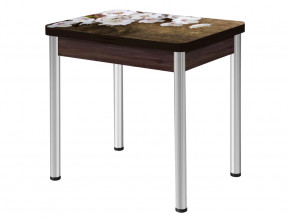 Стол раздвижной Ника опоры круглые хром #180939179 в Тюмени - mebel-tymen.ru | фото