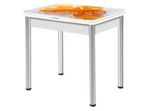 Стол раздвижной Ника опоры круглые хром #192049907 в Тюмени - mebel-tymen.ru | фото