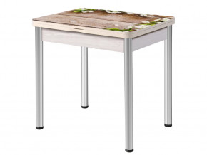 Стол раздвижной Ника опоры круглые хром #253808896 в Тюмени - mebel-tymen.ru | фото