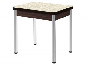 Стол раздвижной Ника опоры круглые хром венге #455356675 в Тюмени - mebel-tymen.ru | фото