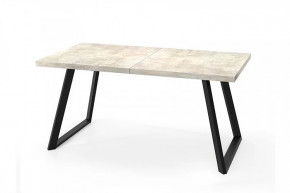 Стол раздвижной Прайм Крафт В2 1600 Цемент светлый в Тюмени - mebel-tymen.ru | фото