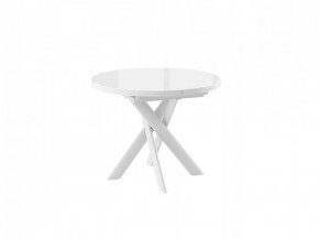 Стол раздвижной RONALDO-100, оптивайт белый/белый в Тюмени - mebel-tymen.ru | фото