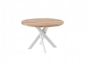 Стол раздвижной RONALDO-120, дуб каньон/белый в Тюмени - mebel-tymen.ru | фото