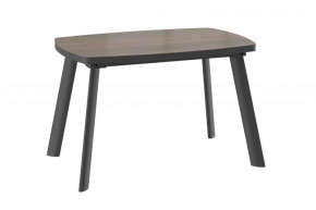 Стол раздвижной TINTO-120 (1200*700(1150)*750мм) Пластик Compact Дуб Винтажный/ЛДСП, металл Черный в Тюмени - mebel-tymen.ru | фото