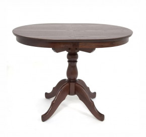 Стол СО 1100 овальный раздвижной(темный тон/средний тон) в Тюмени - mebel-tymen.ru | фото