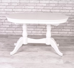 Стол СО 1300 овальный раздвижной(белая эмаль/слоновая кость) в Тюмени - mebel-tymen.ru | фото