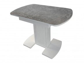 Стол Соло пластик раздвижной белый с фотопечатью #0416 в Тюмени - mebel-tymen.ru | фото