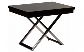 Стол-трансформер "Cross GL" Черный глянец в Тюмени - mebel-tymen.ru | фото
